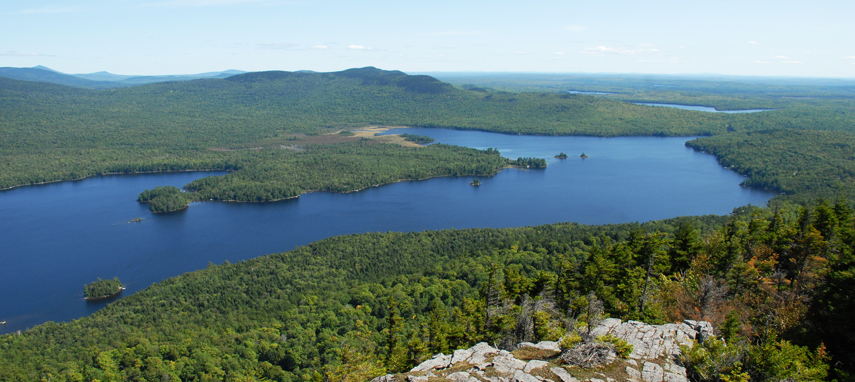 Onawa Lake in the Maine Highlands